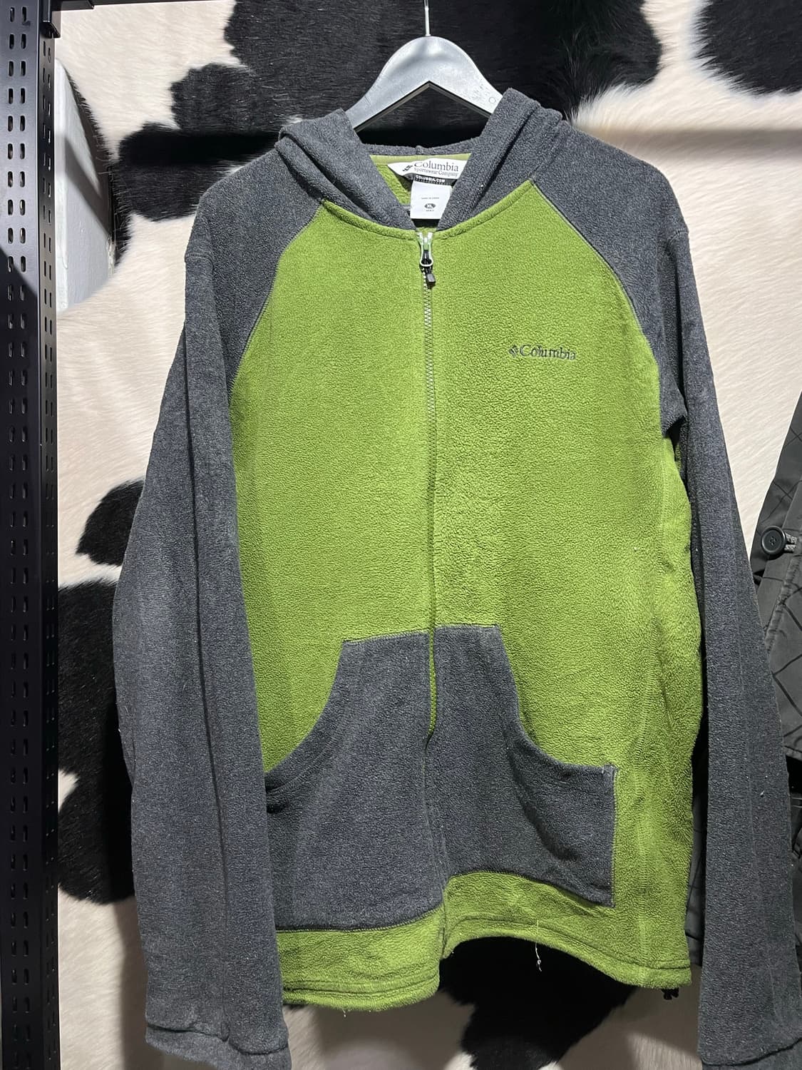 컬럼비아 투웨이 배색 후드집업 상품이미지3