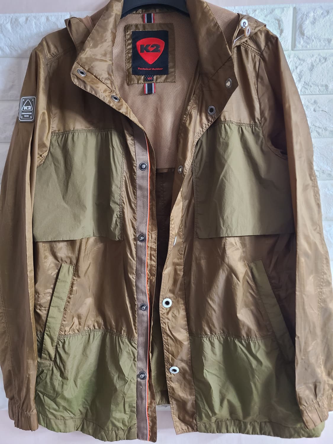 K2 남성 바람막이 점퍼 105 상품이미지7