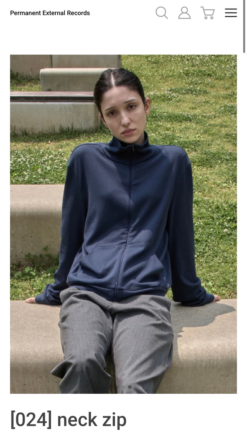 024 neck zip 상품이미지1