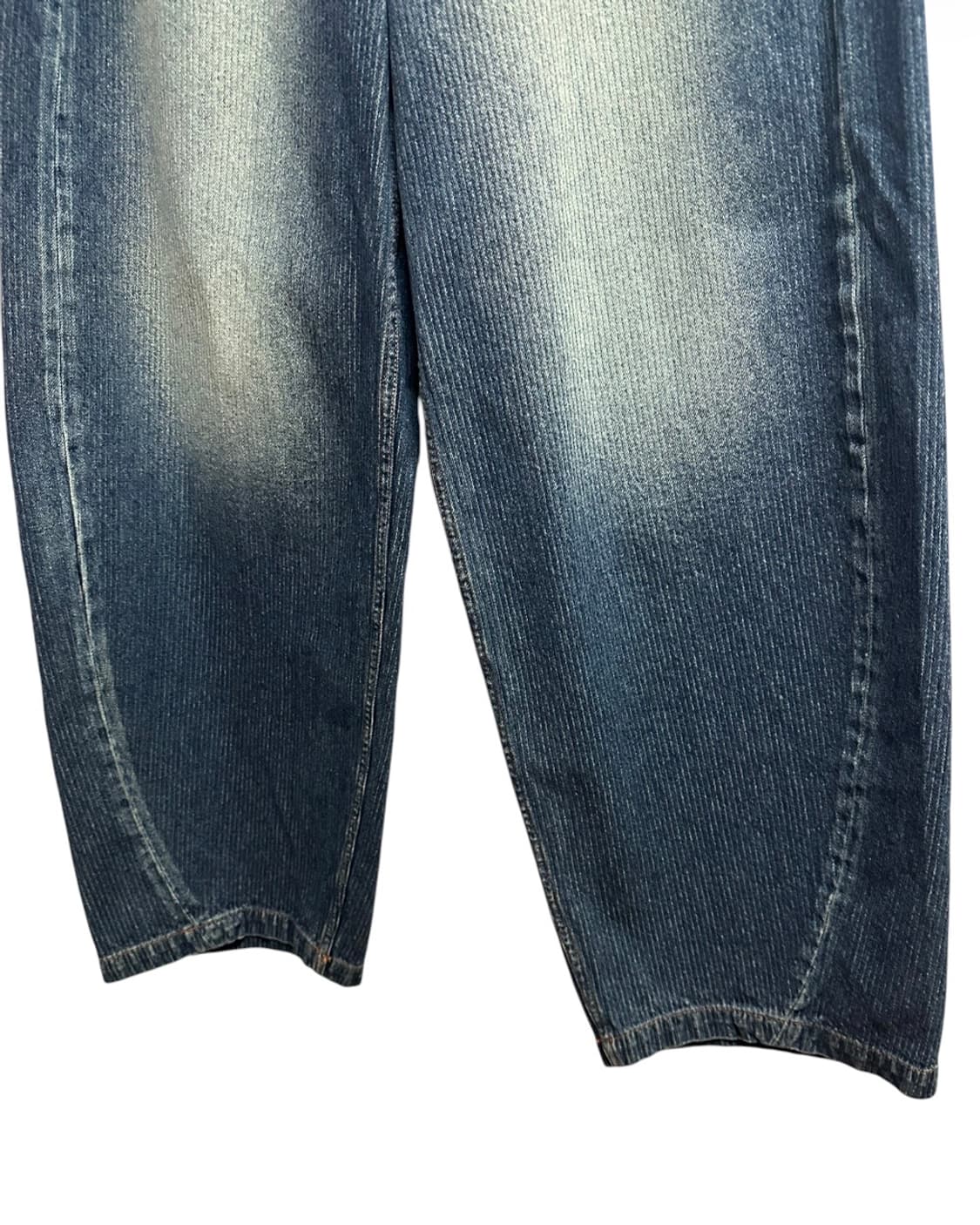 노운 커브드 와이드 데님팬츠 1 size 상품이미지4