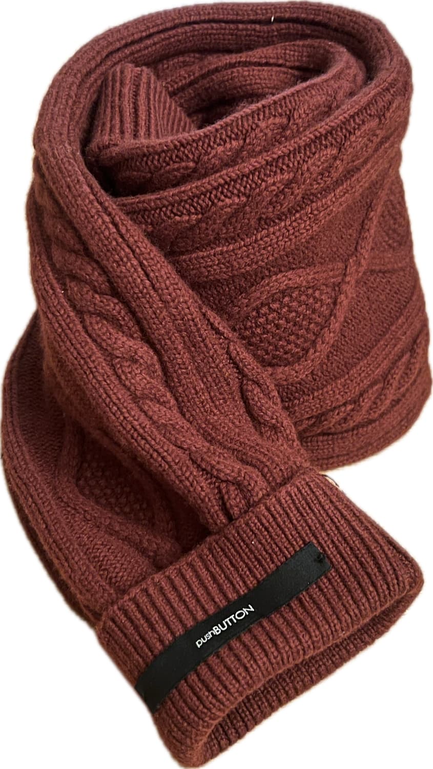 푸시버튼 니트 울 목리 상품이미지1