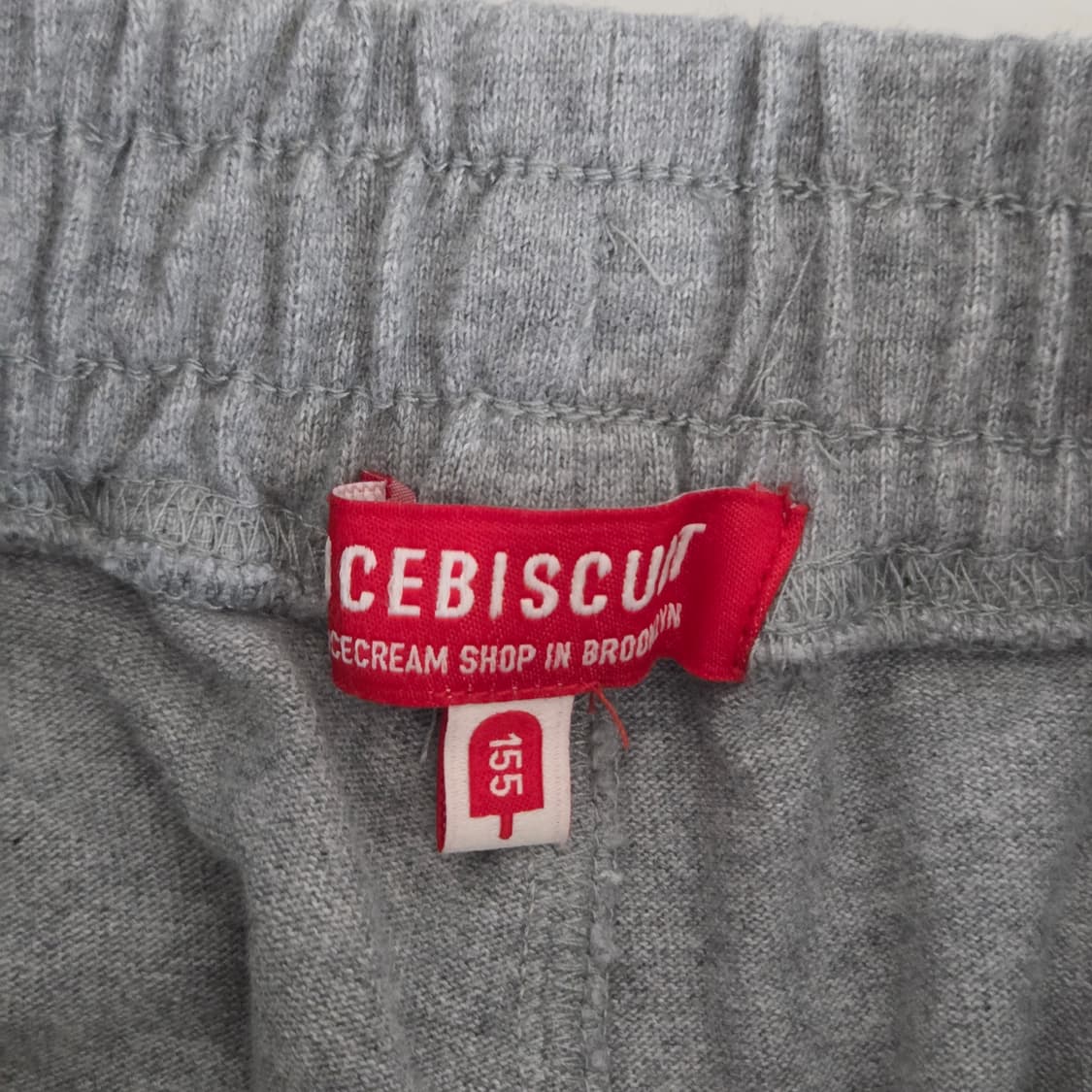 아이스비스킷 키즈 원턱 스웨트 팬츠 155  상품이미지4