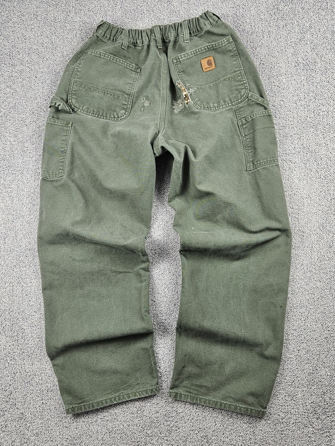 칼하트 리페어 밴딩 커스텀 카펜터 팬츠 ( 38 X 32 ) / 9977 상품이미지3