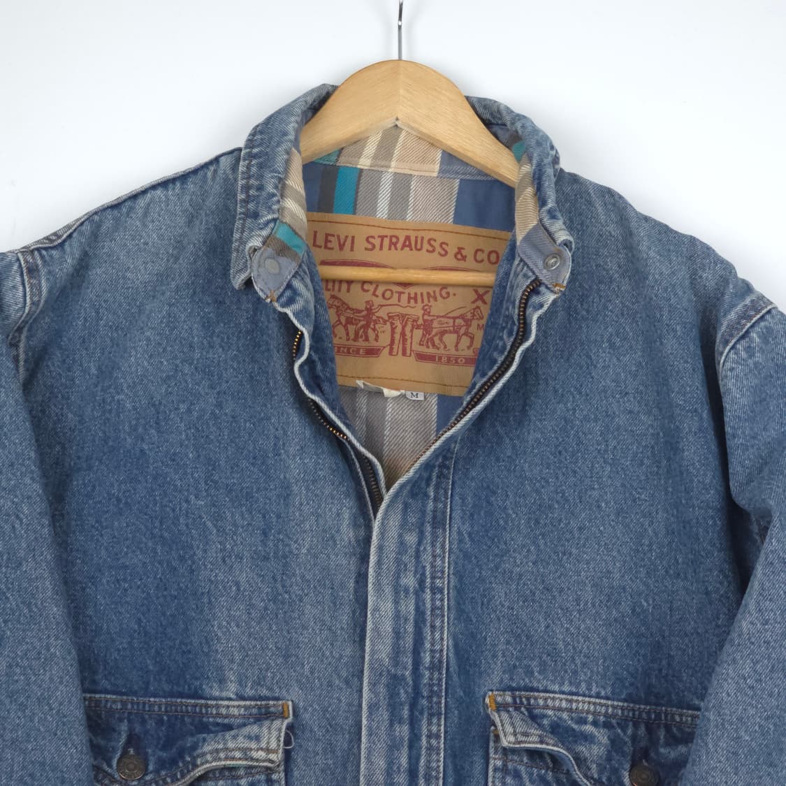 [M] 리바이스 빈티지 데님 블루종 상품이미지3