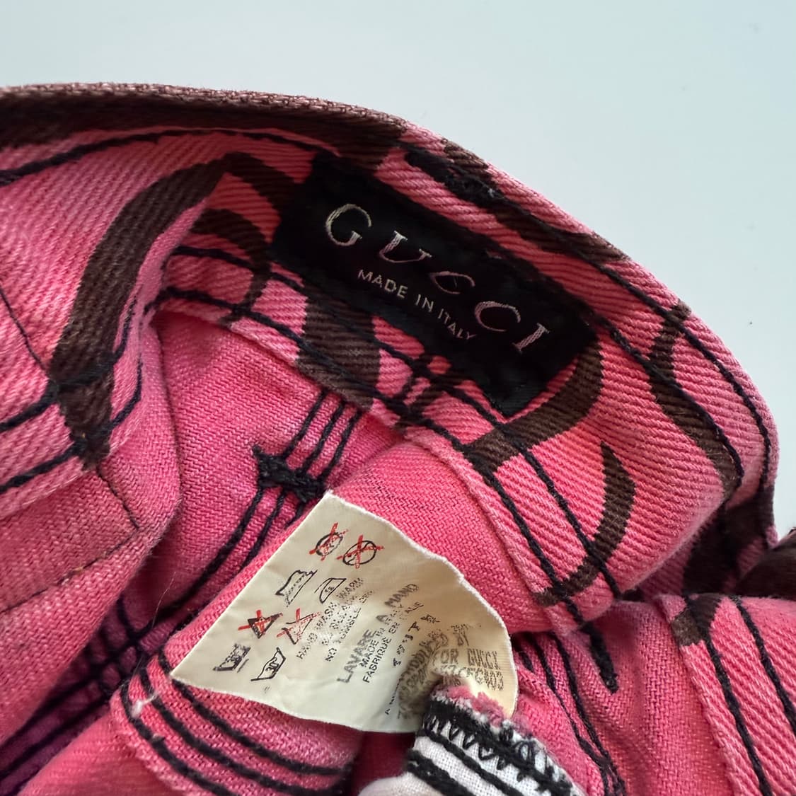 1990s 구찌 톰 포드 시절 데님 스커트  상품이미지7