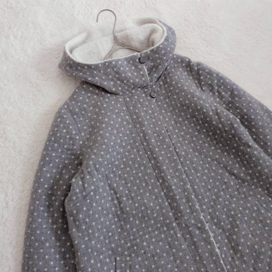 그레이 도트 자켓 상품이미지3