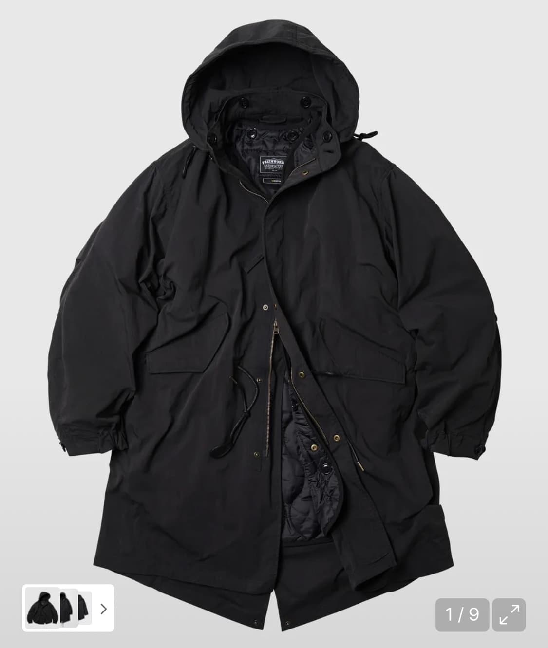 프리즘웍스 야상 상품이미지1