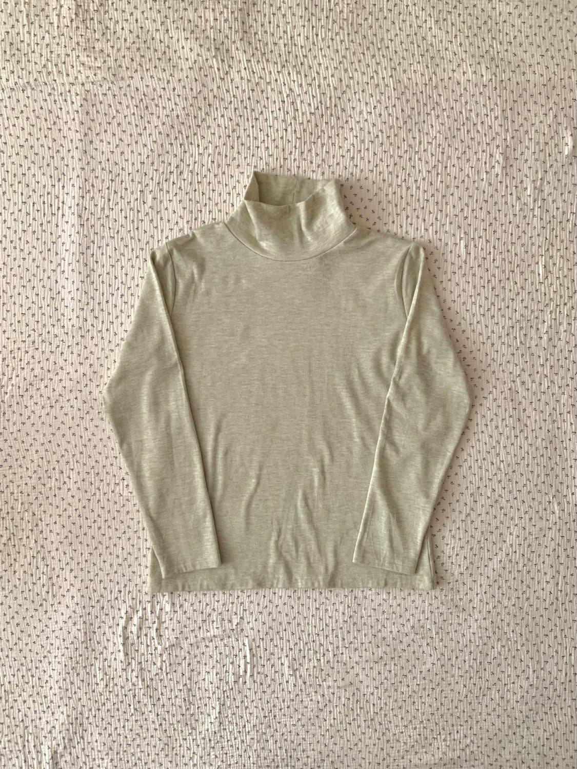 연두 보들 기모 목폴라 상품이미지1