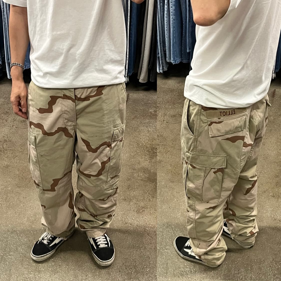 미군 데저트 카모 BDU 팬츠 (M/L) 상품이미지1