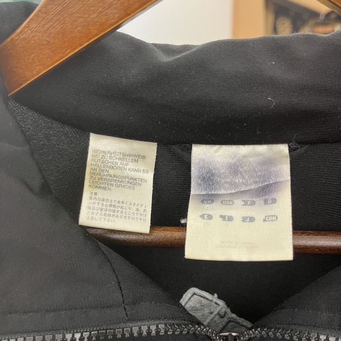 아디다스 올드스쿨 빈티지 스트릿 펑크 져지 집업 L C11716 상품이미지5