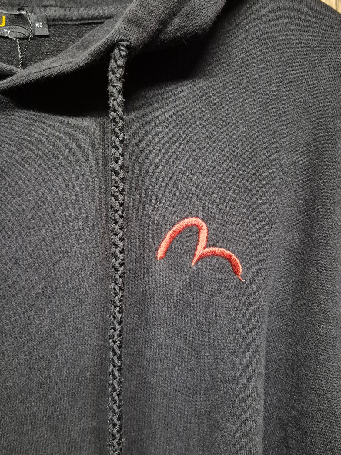 EVISU LETTERING HOODIE 상품이미지5