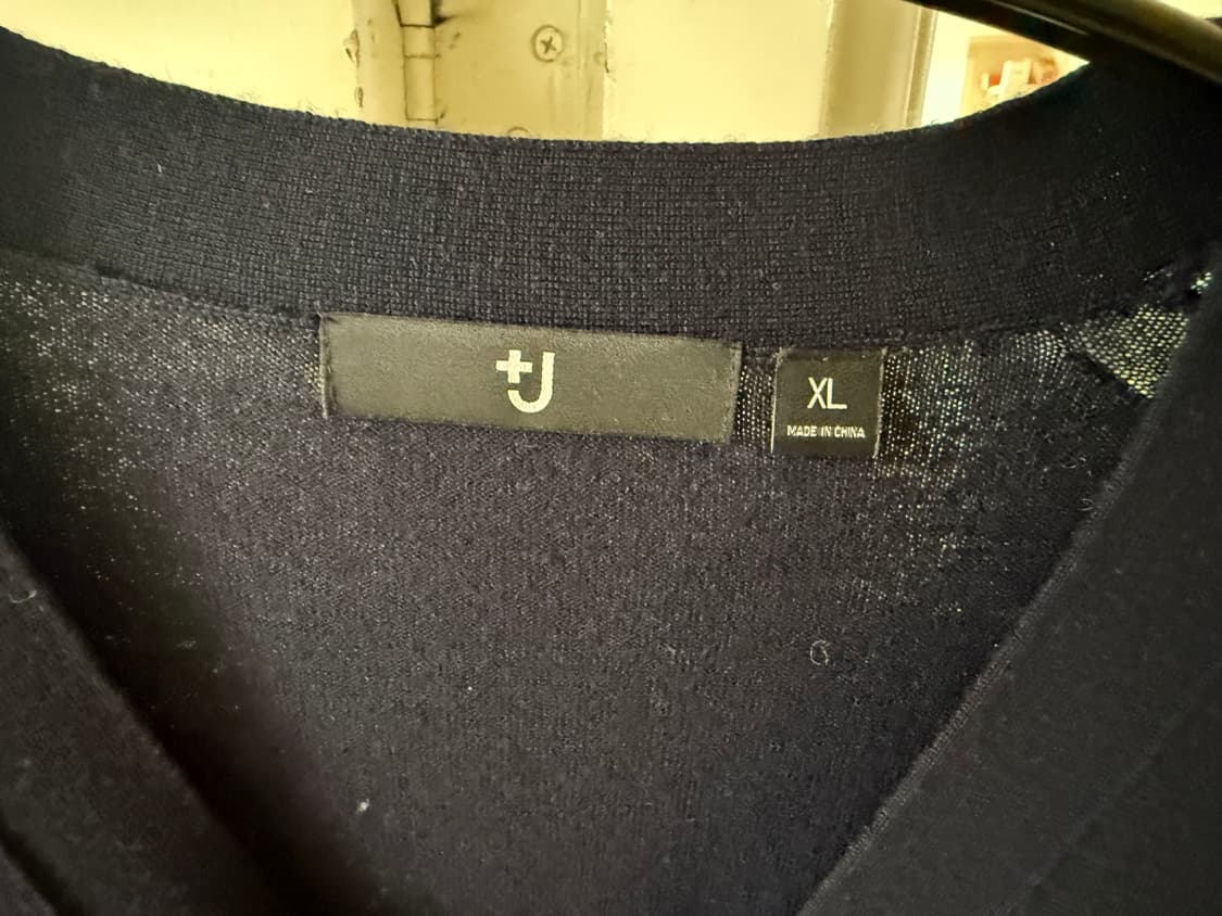 유니클로 질샌더 가디건 네이비 xl 상품이미지4