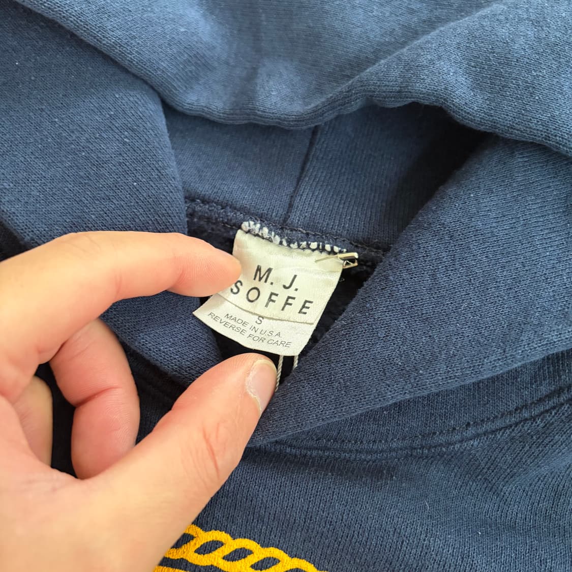 US NAVY USA OG 빈티지 후드티 S 상품이미지5