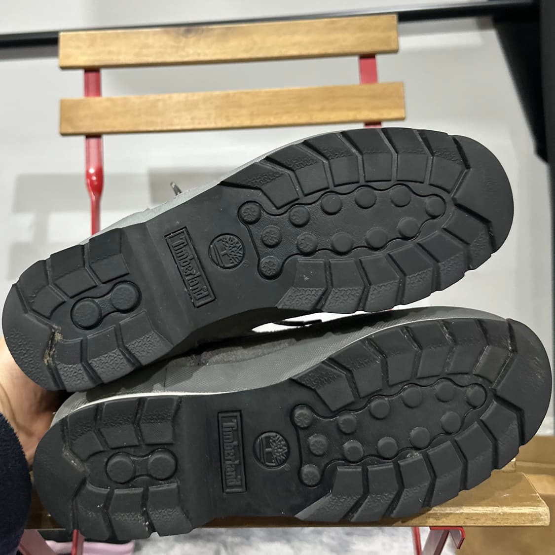 275) 팀버랜드 트레킹화 남성 남자 등산화 그레이 스웨이드 상품이미지6