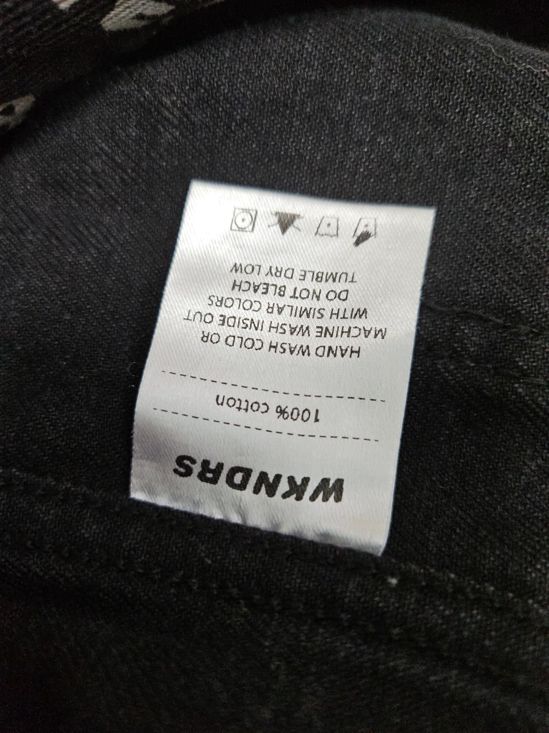 위켄더스 WAVY 데님자켓 워크 코튼 블루종 M 상품이미지6