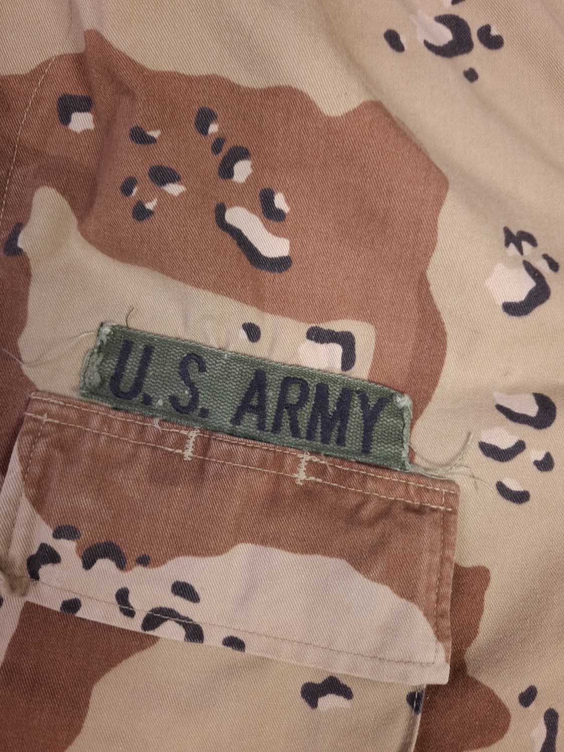 오리지날 미군 90's 걸프전 사막육색 BDU 자켓 상품이미지5