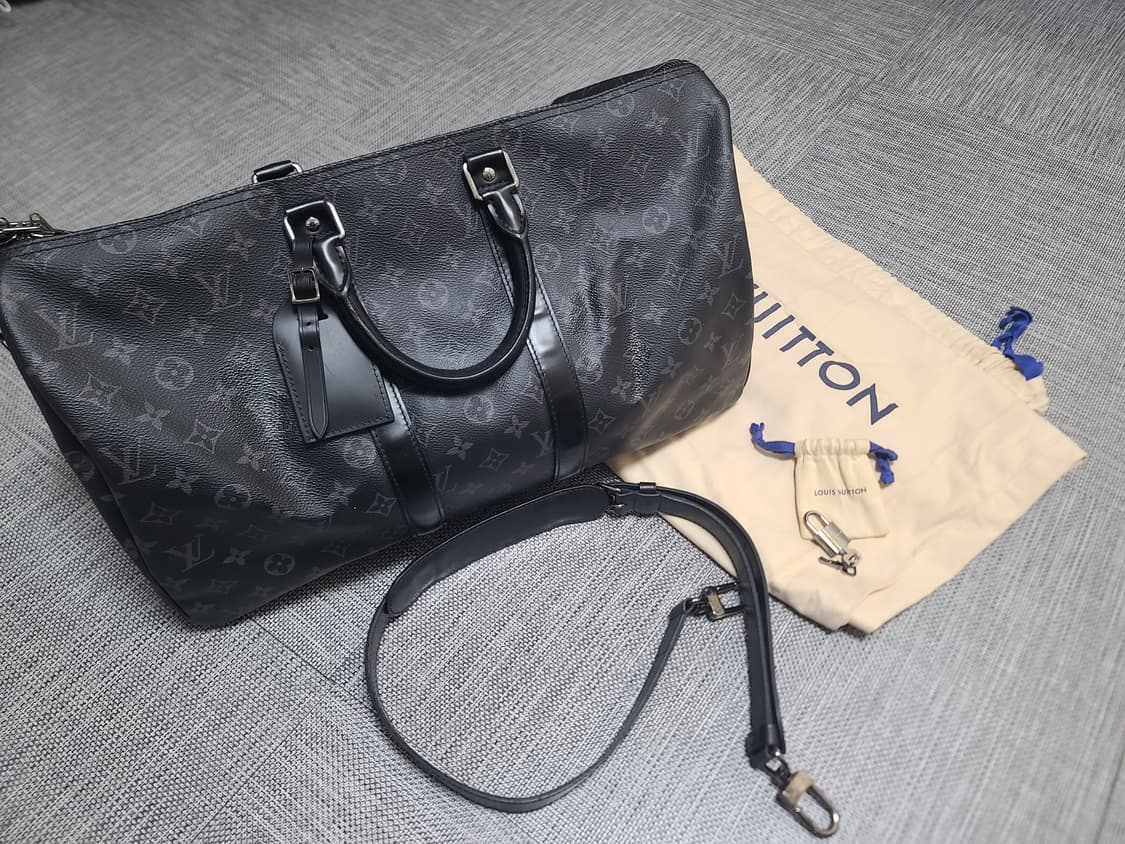 루이비통 모노그램 이클립스 키폴 45 보스턴백 상품이미지1