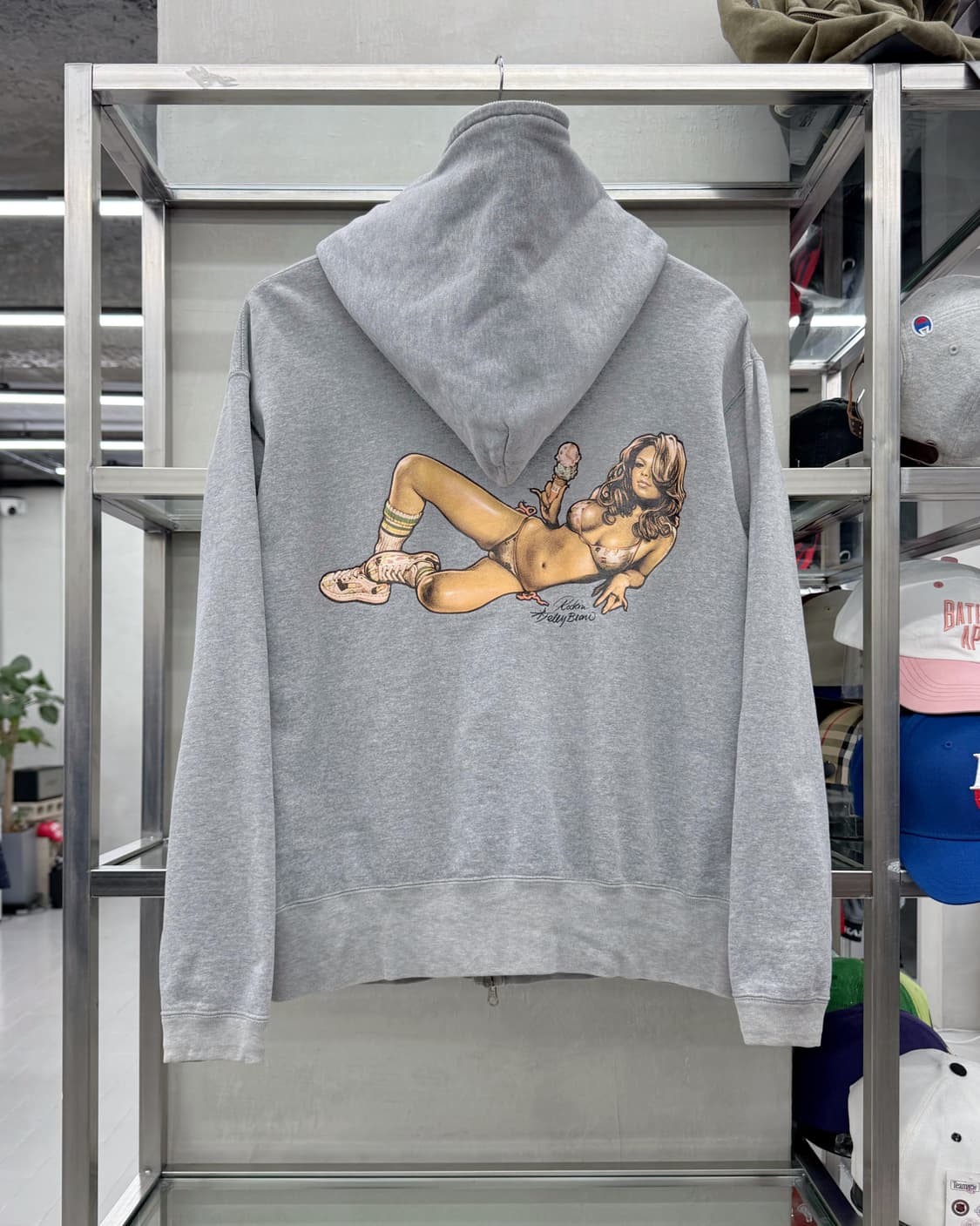 빌리네어 보이즈 클럽 BBC 한정판 투웨이 후드집업 상품이미지10