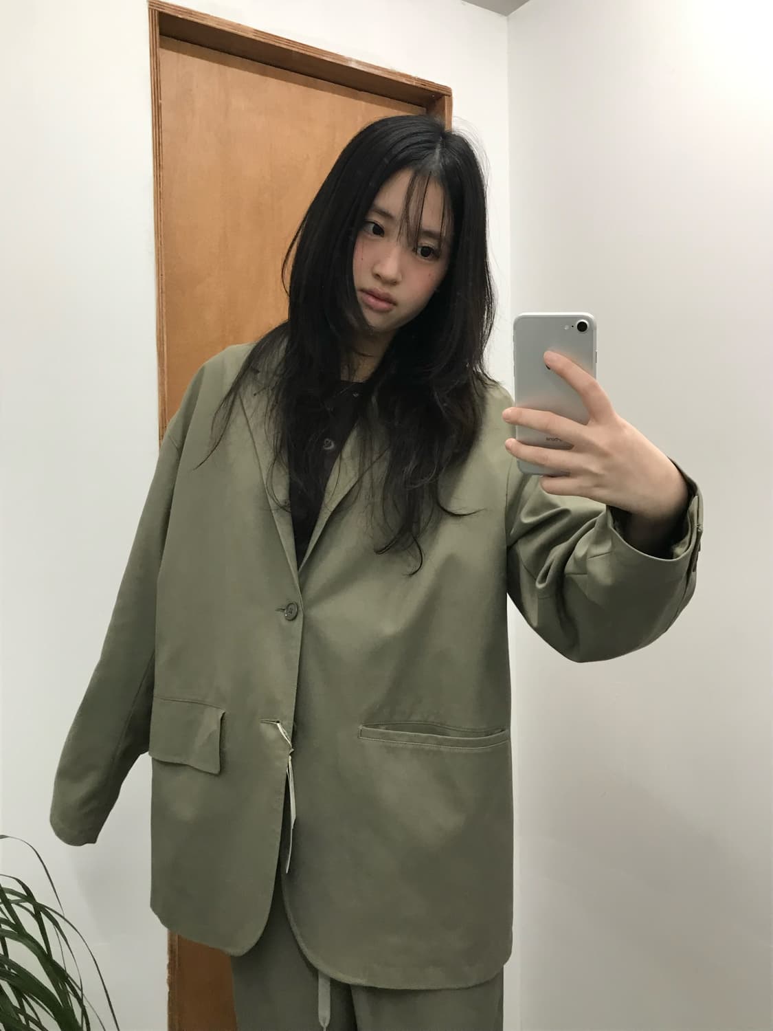 빔즈 BEAMS Cotton Back Twill Easy Slacks 상품이미지6