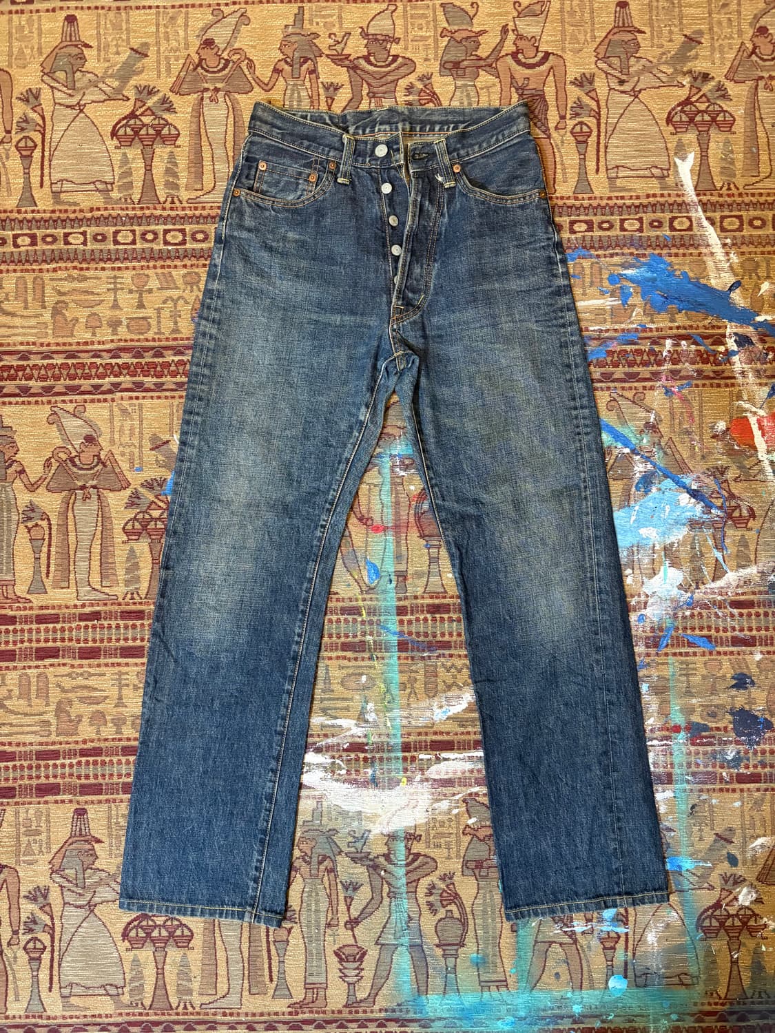 일본 JOHN BULL 50s 복각 셀비지 데님 상품이미지1