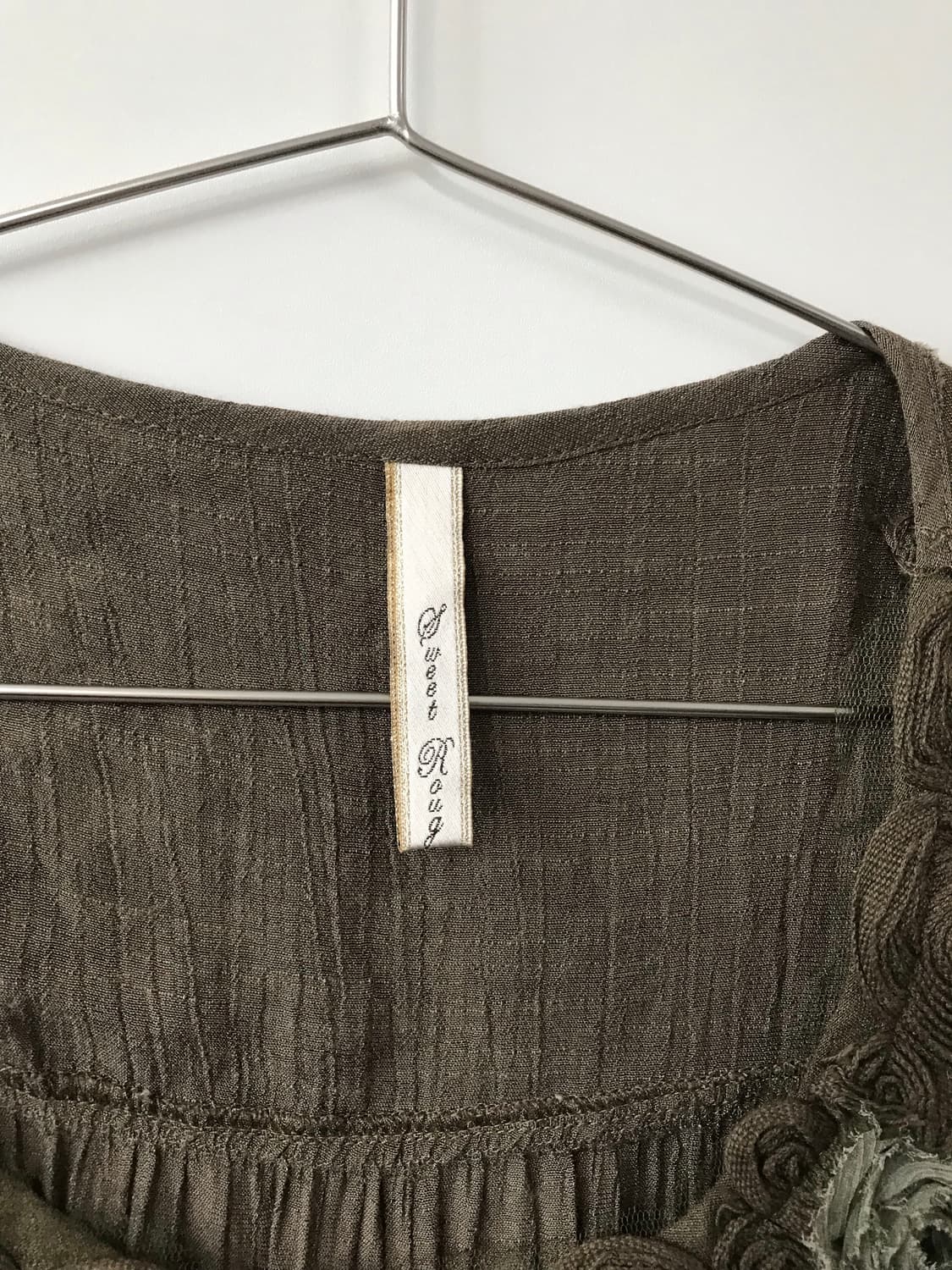 빈티지 꽃 자수 캉캉 원피스 상품이미지7