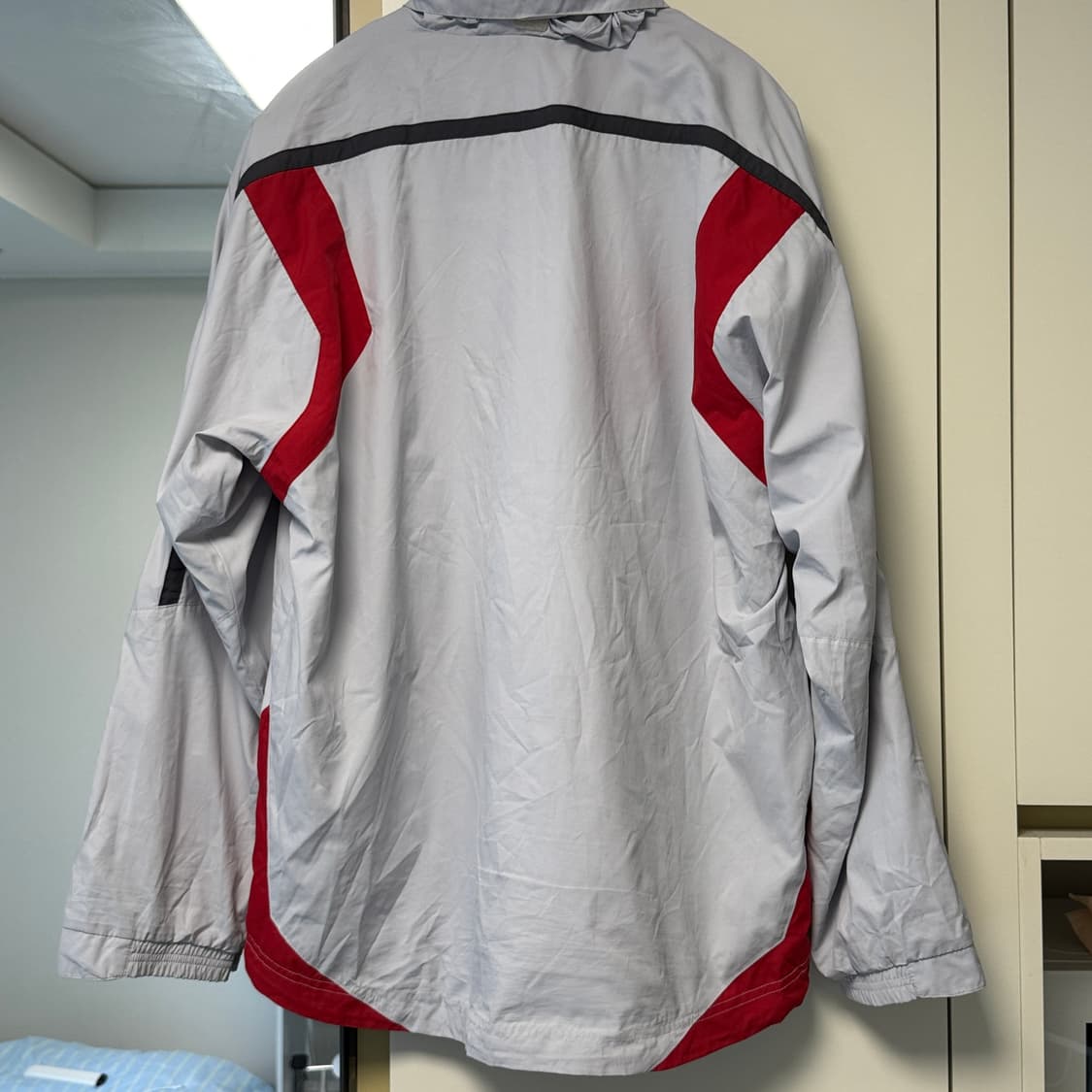 [희귀/110] 엄브로(UMBRO) 올드스쿨 배색 웜업 바람막이  상품이미지3