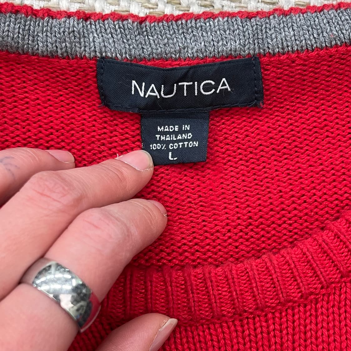 노티카 스트라이프 니트 r2264 상품이미지7