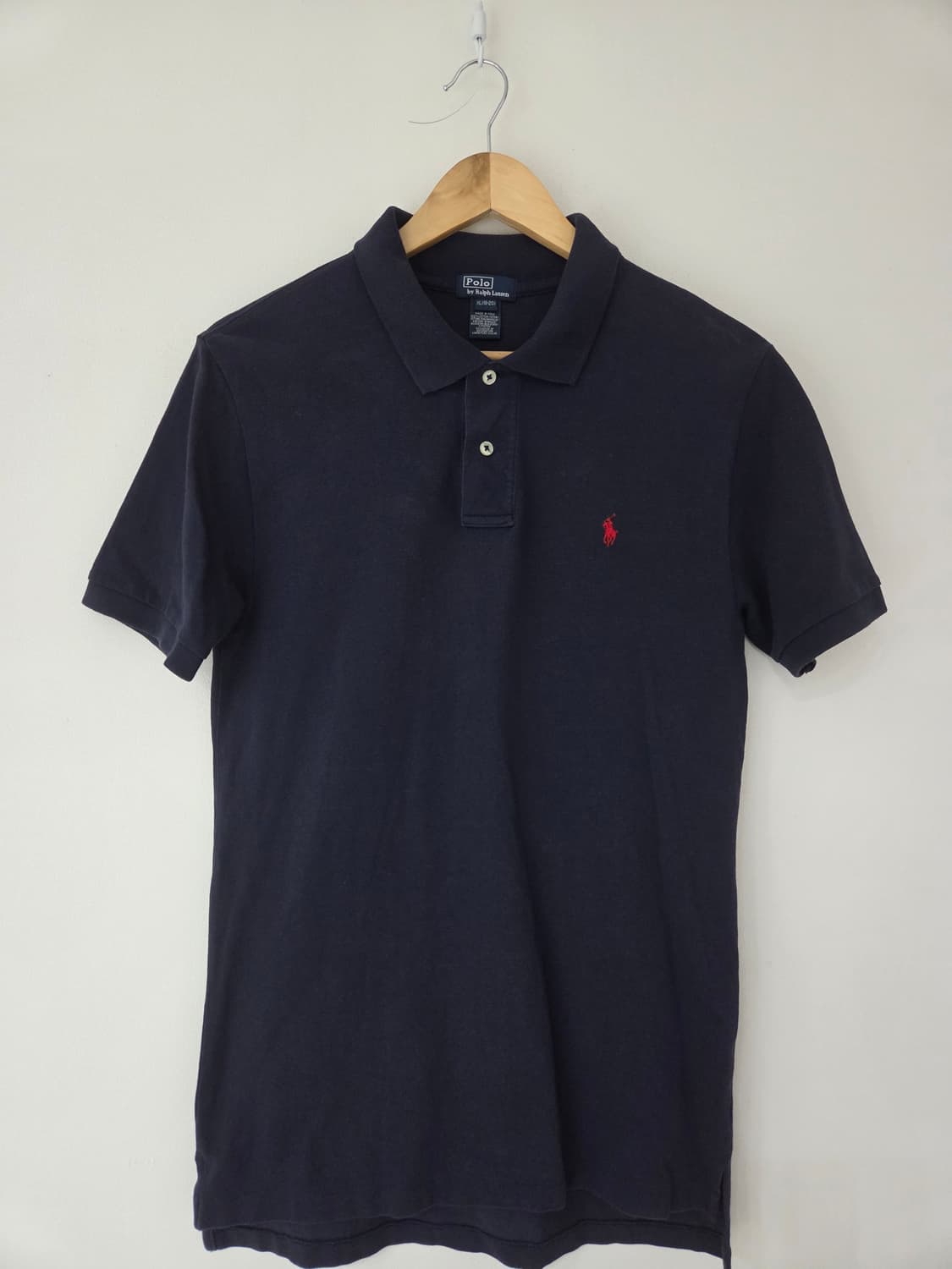 폴로랄프로렌 네이비 반팔카라티(95사이즈) 상품이미지2