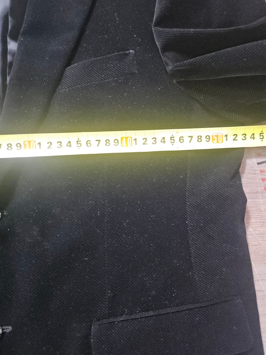 옴므  까시니 블랙 벨벳 남성 자켓  100 상품이미지7