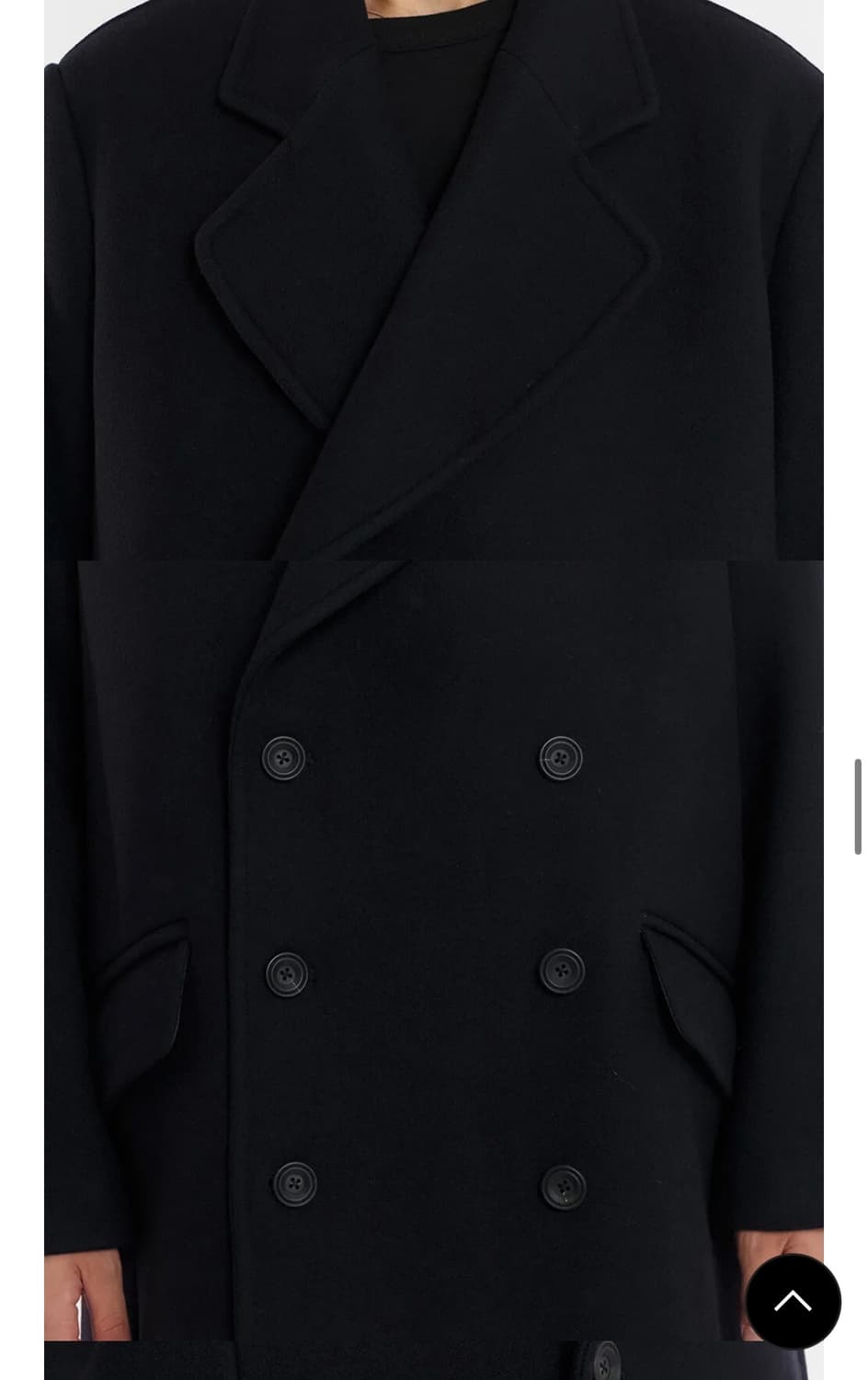 언어펙티드 대디 더블 코트 S사이즈 판매합니다 상품이미지3