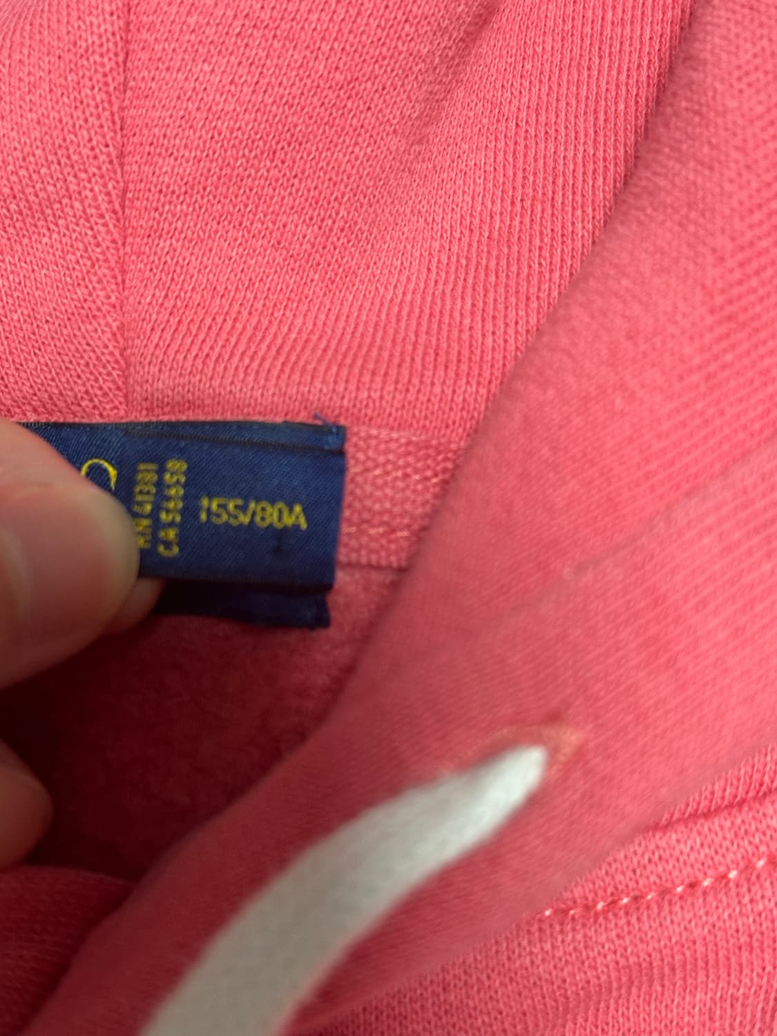 폴로 빅포니 후드 핑크 상품이미지3