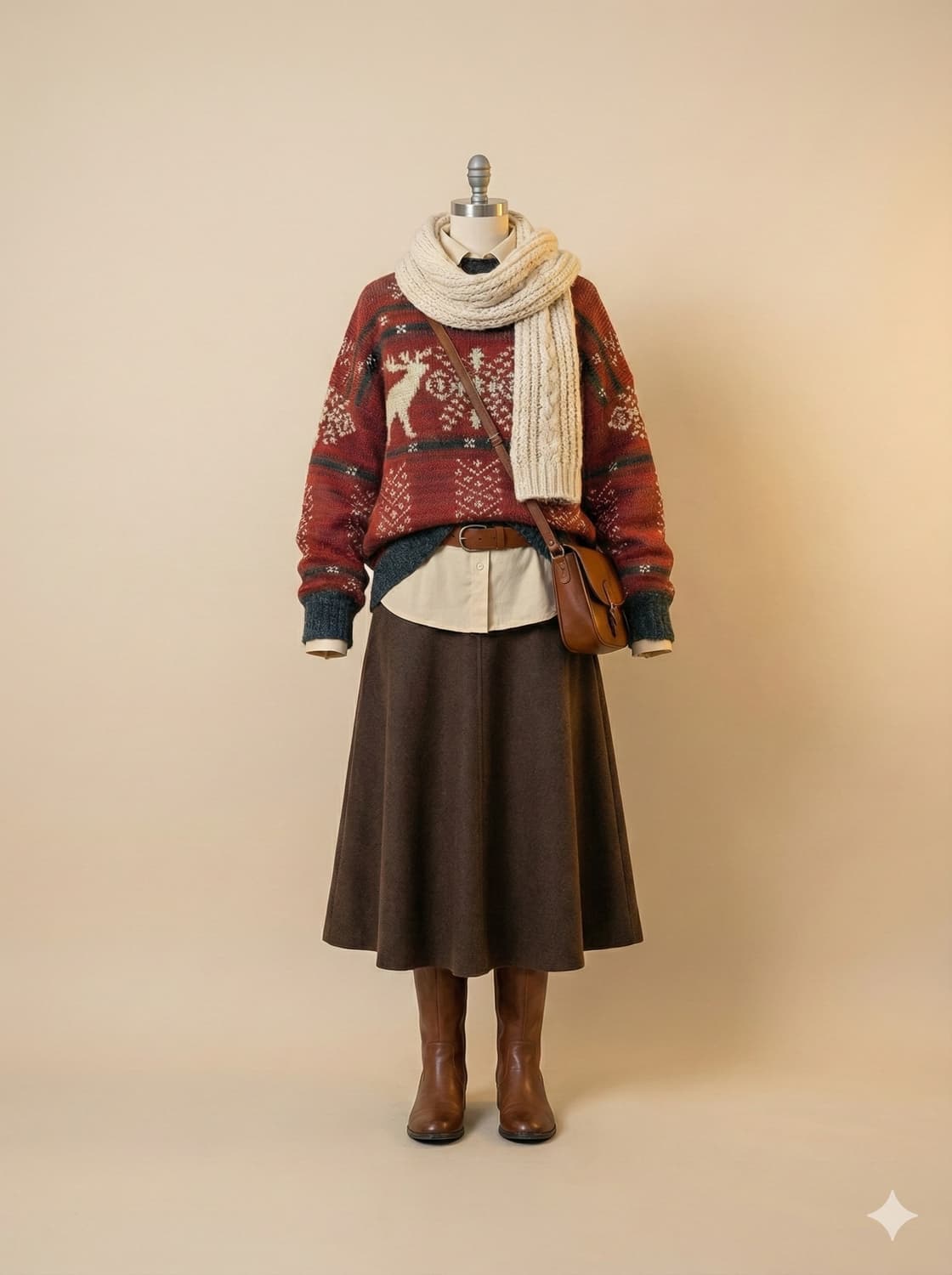 루돌프 크리스마스스웨터 상품이미지3