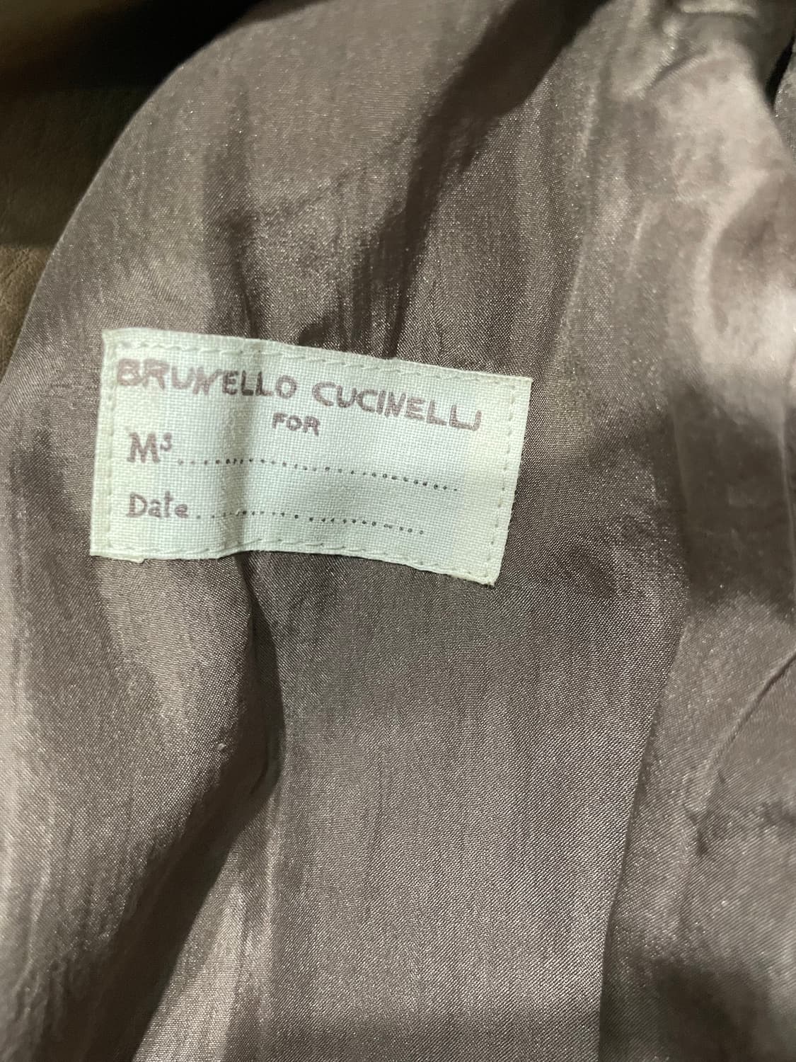Brunello Cucinelli 가죽 자켓 44사이즈 매장판 상품이미지6