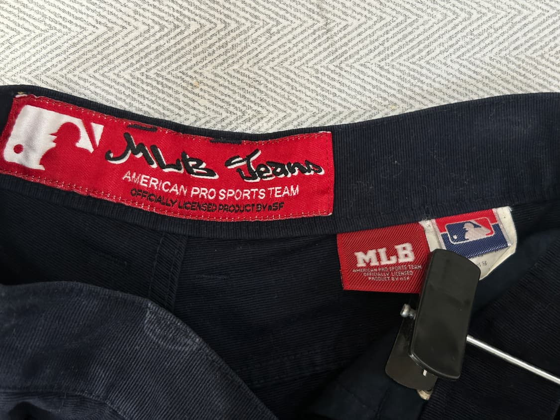 MLB 인디언스 워크 팬츠 바지 딥네이비 상품이미지8
