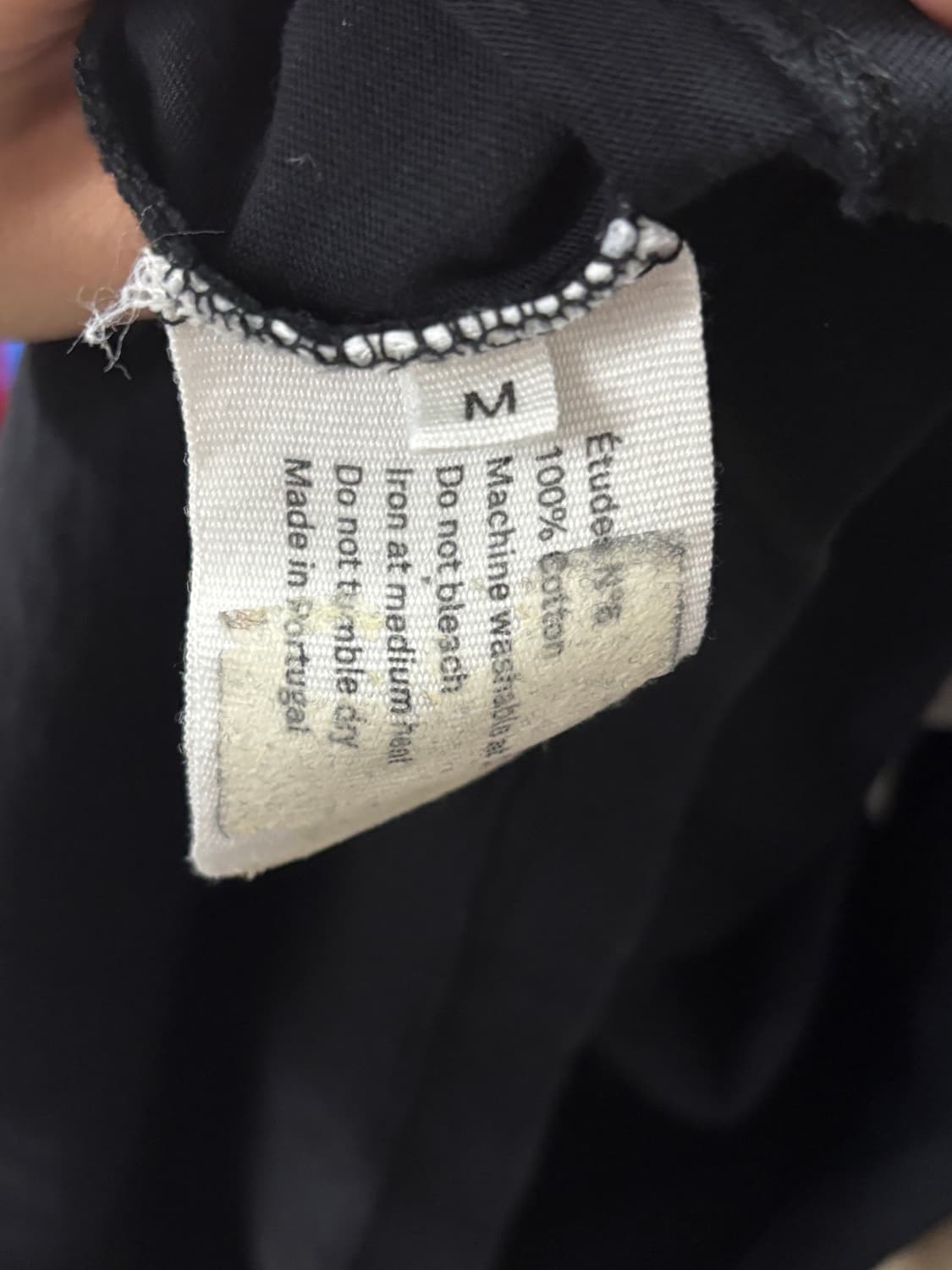 에뛰드 블랙 원더 유로파 티셔츠 M 상품이미지5