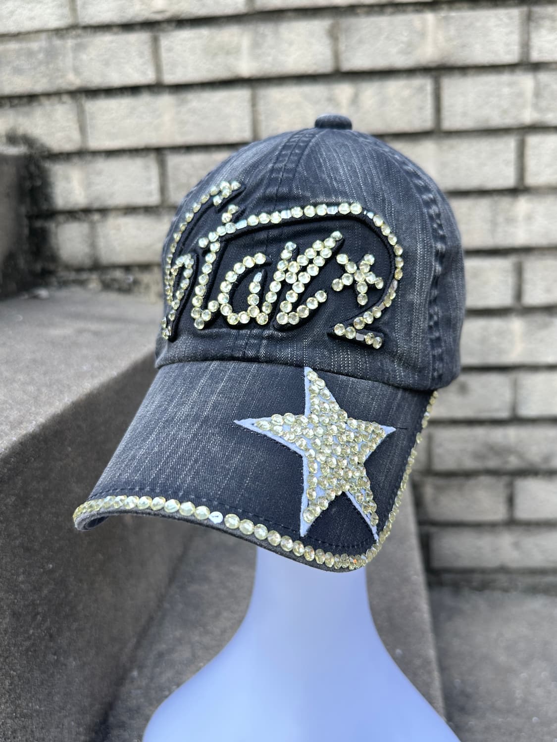 Vintage y2k biz cap gray 상품이미지7