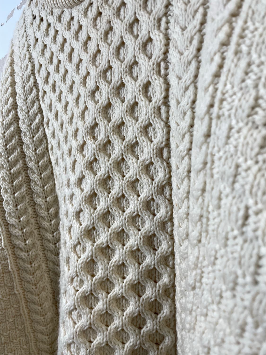 아란크래프트 피셔맨 스웨터 상품이미지4