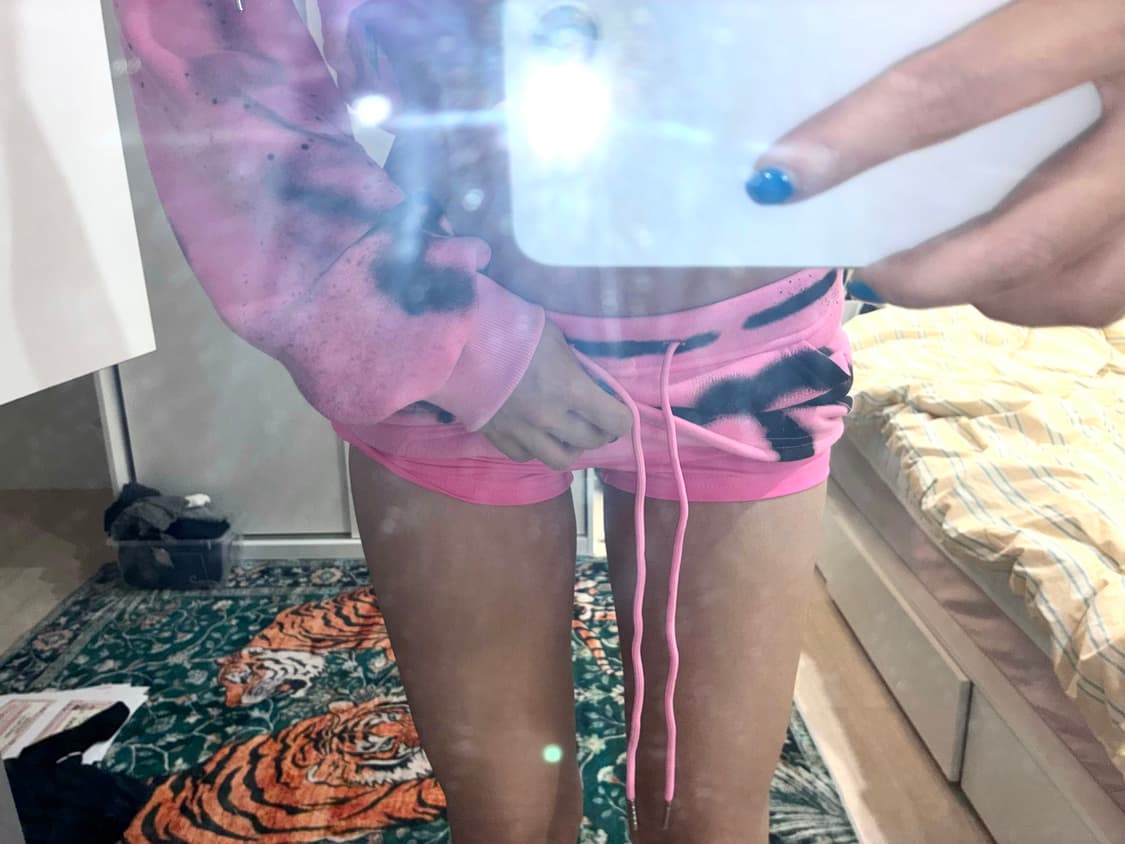 폴 프랭크 갸루 치마 후드집업 투피스 상품이미지4