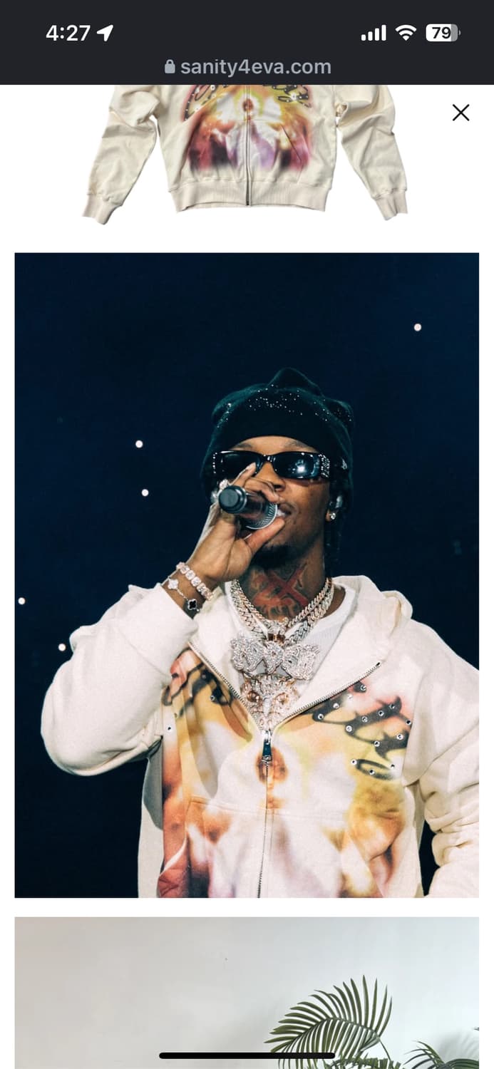 sanity4eva guardian angel hoodie 상품이미지4