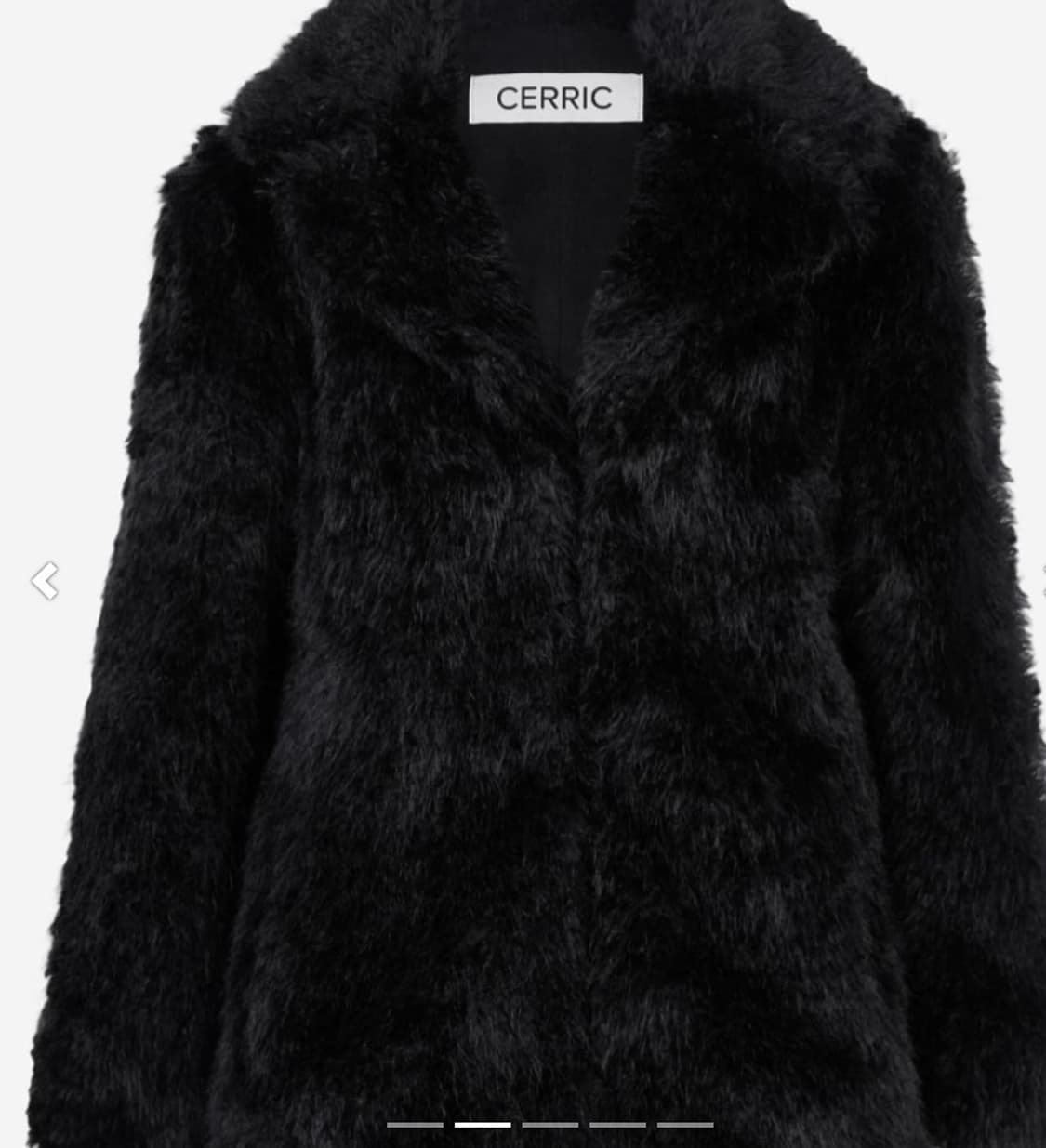 (단종상품 판매합니다) 세릭 빅 카라 퍼 자켓 상품이미지4