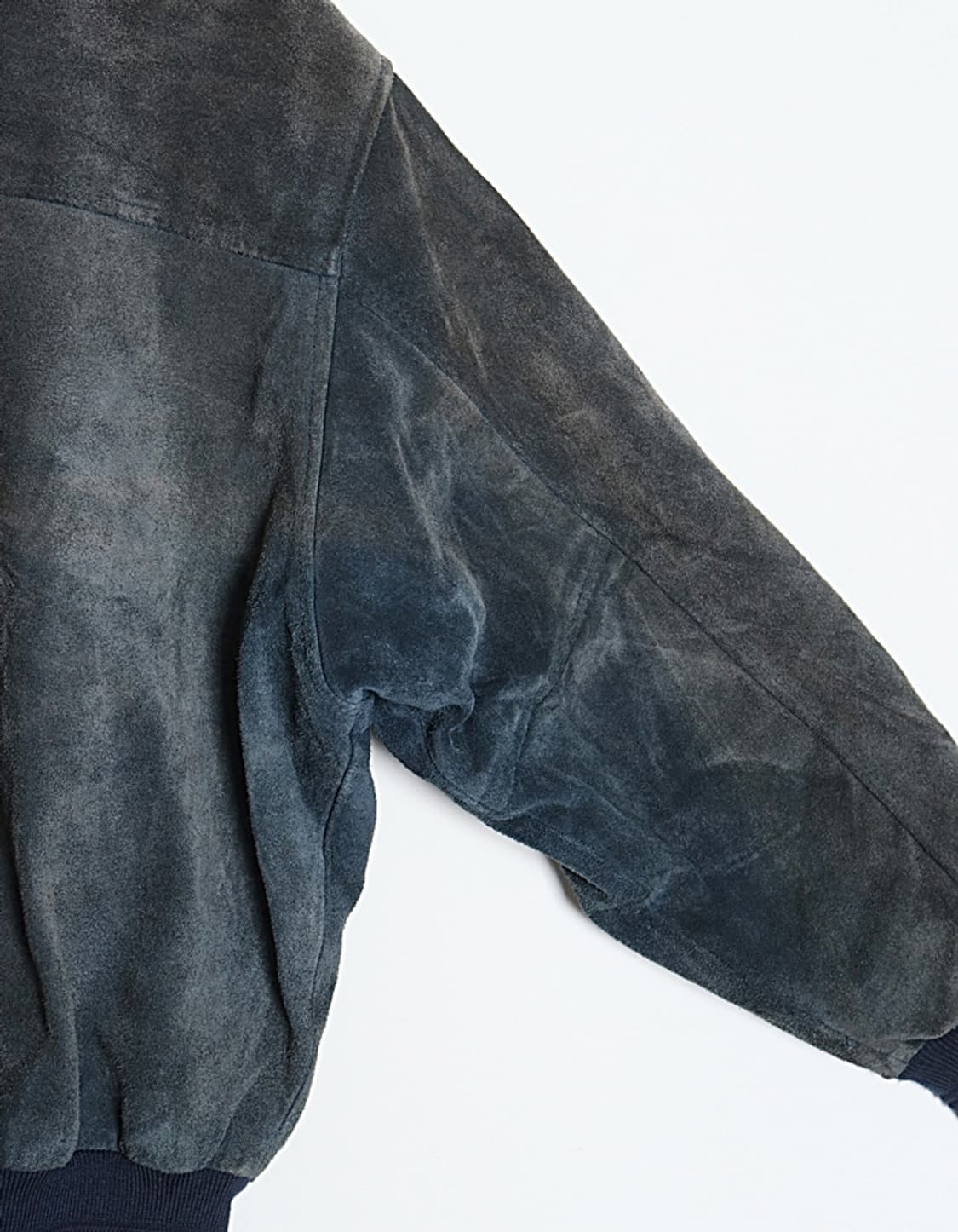 90's SEAHOP Suede Leather Fade Blouson 상품이미지8