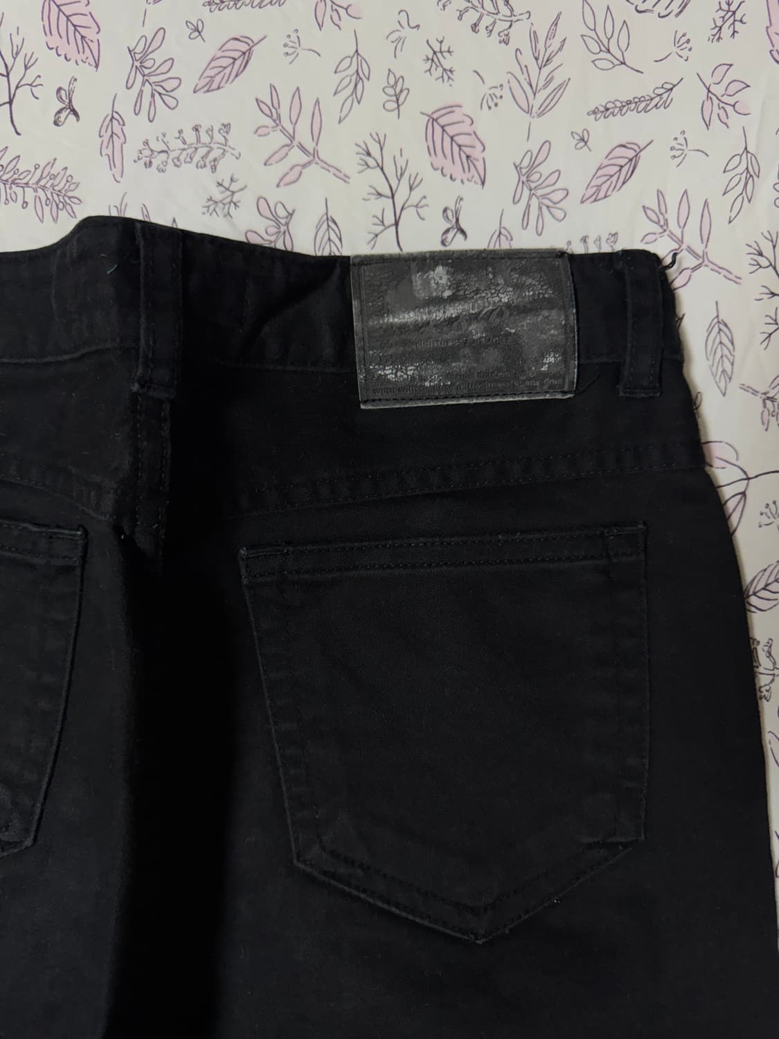 BLACK COTTON PANTS 상품이미지4