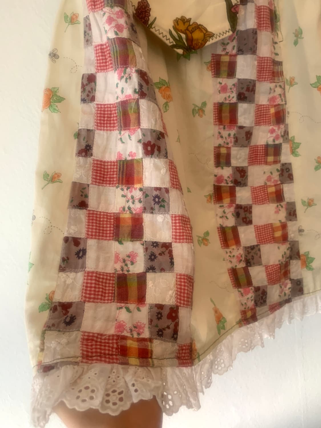 patchwork midi skirt 상품이미지3