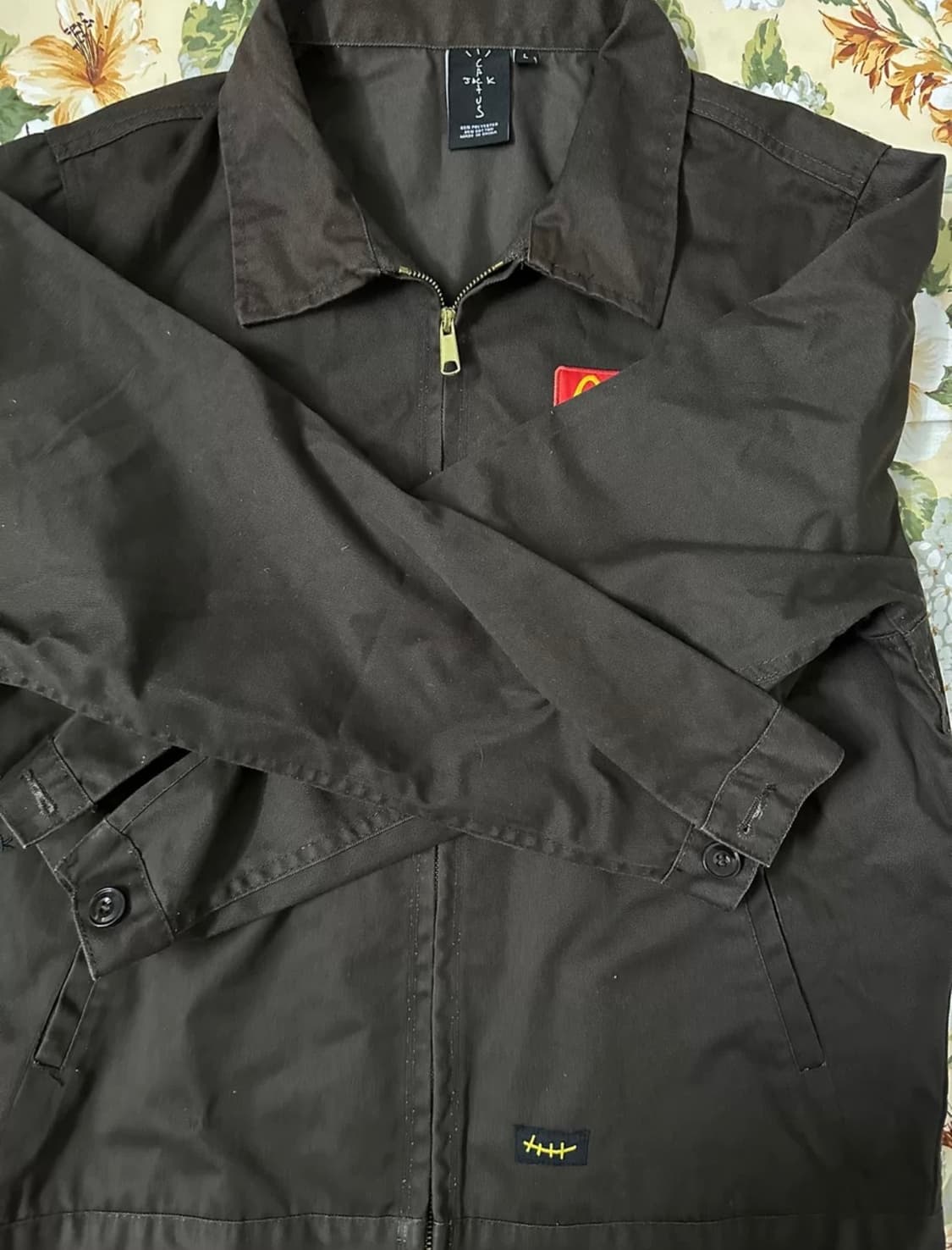 [L] 트레비스 스캇 x 캑터스잭 x 맥도날드 워크자켓 상품이미지1