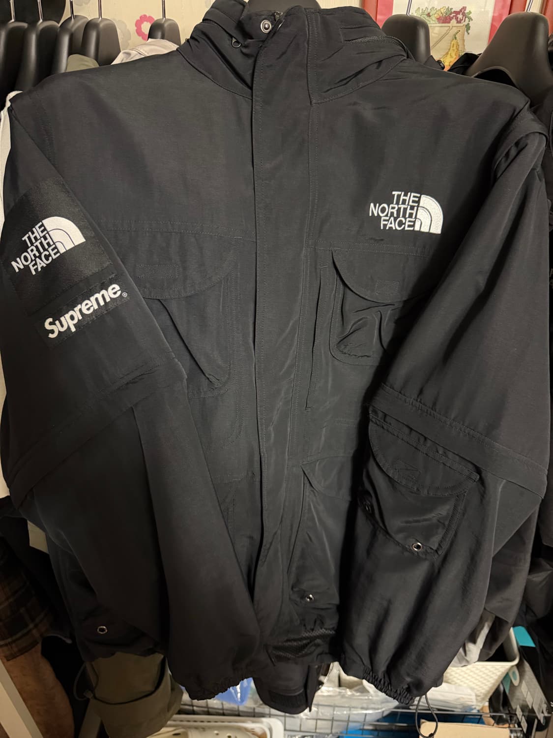 슈노 트래킹 컨버터블 자켓 L사이즈 판매 상품이미지1