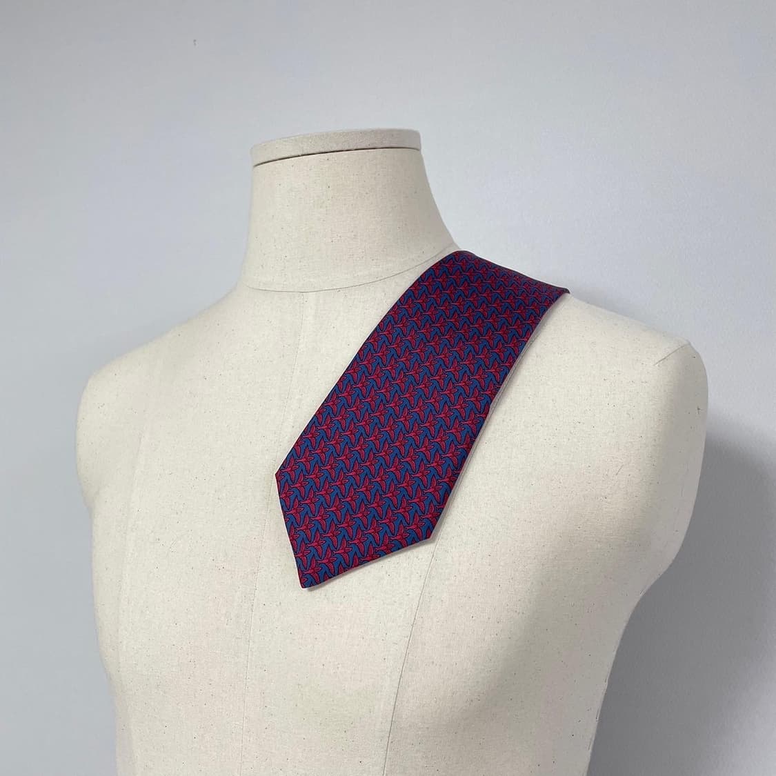 정품 명품 에르메스 넥타이 (케이스포함) 상품이미지5