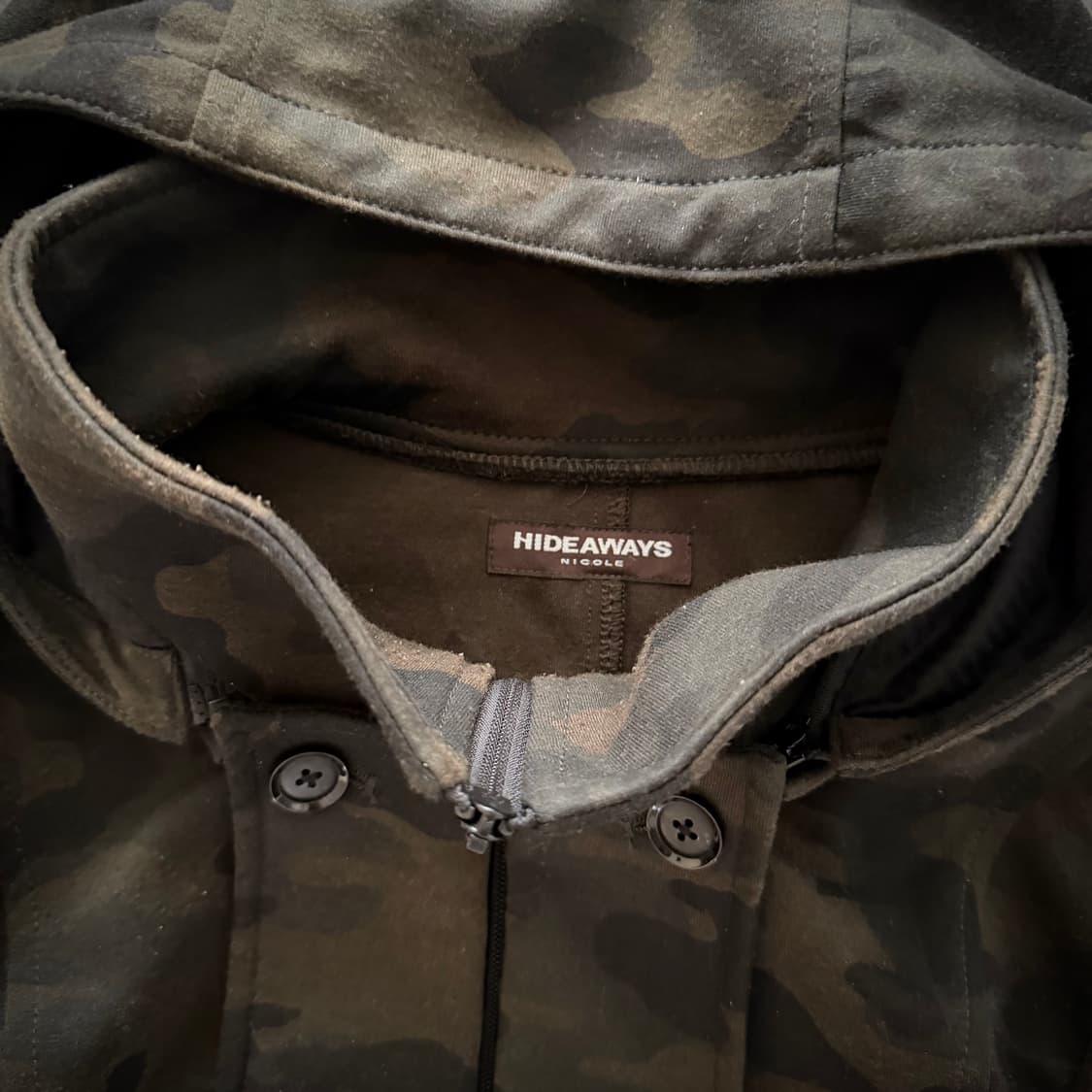 Hideaways camo napoleon jacket 상품이미지3