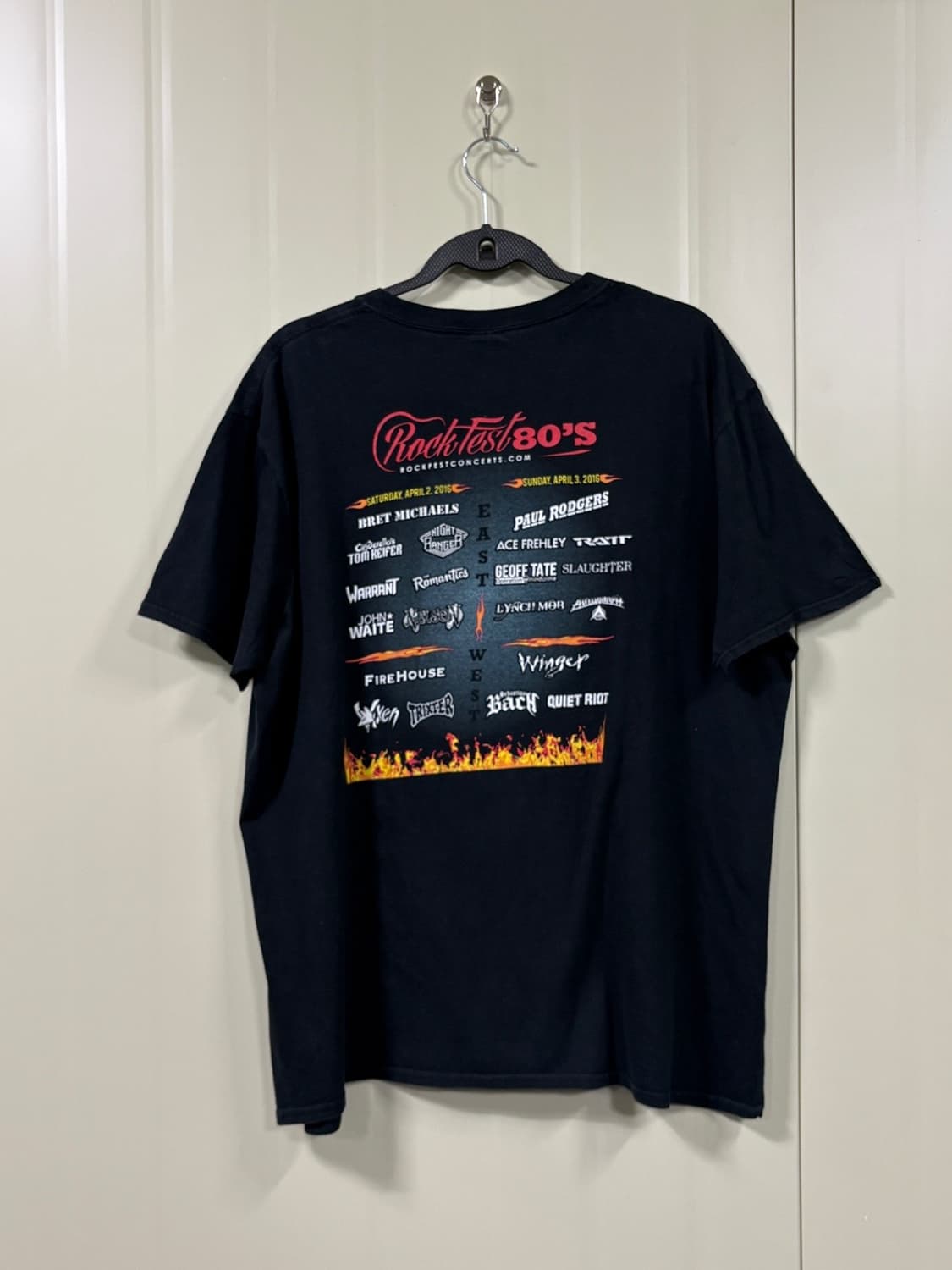 Gildan "RockFest 80's" 기념 티셔츠 상품이미지3