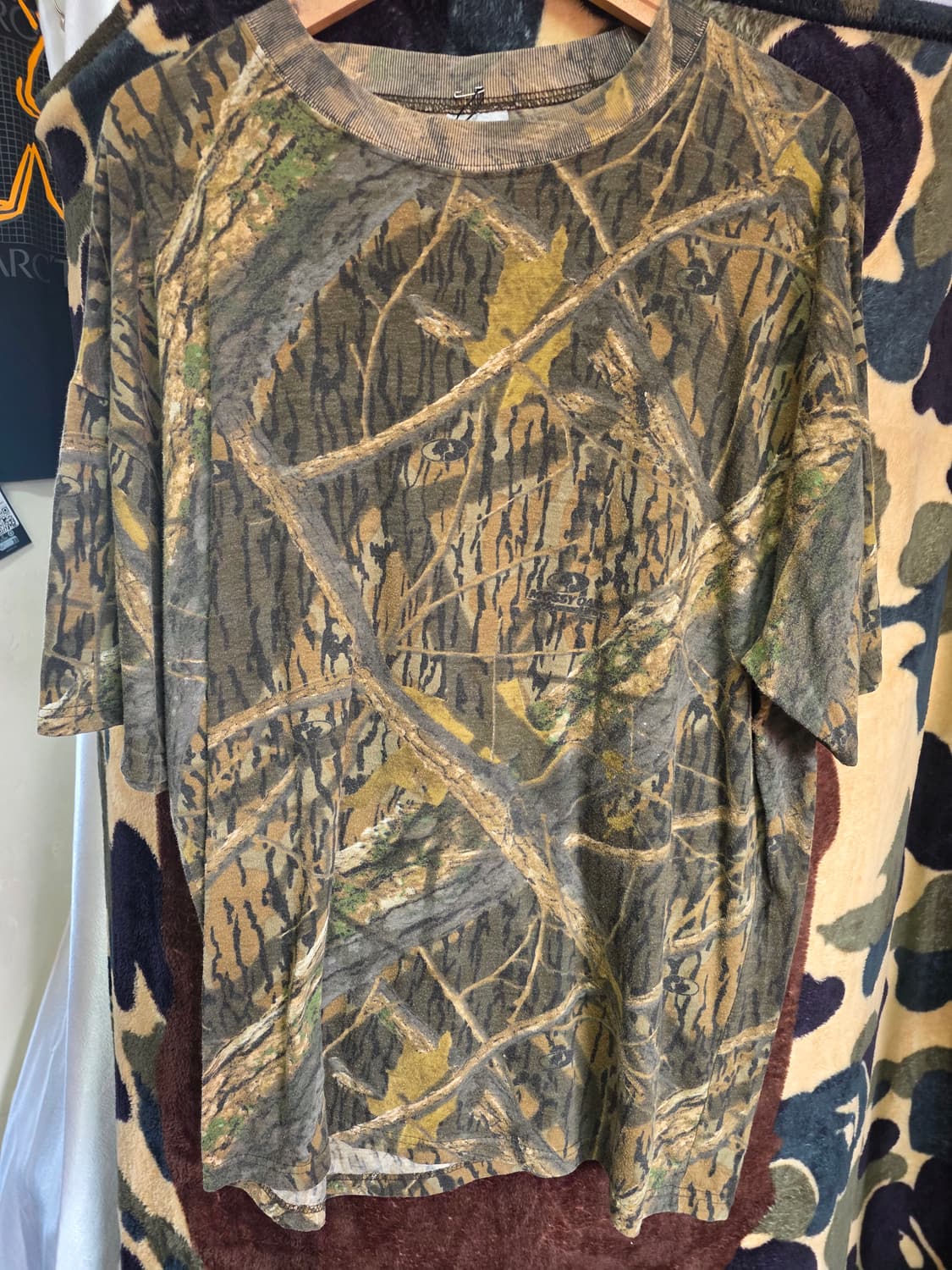 00's mossy oak realtree t-shirts 2xl 상품이미지1