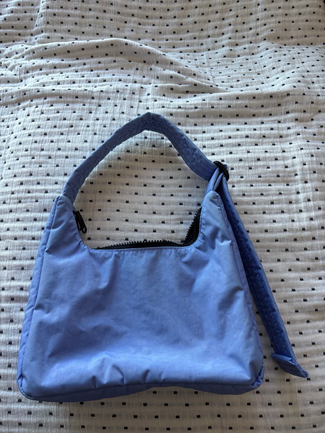 바쿠 미니 나일론 숄더백 블루벨 상품이미지3